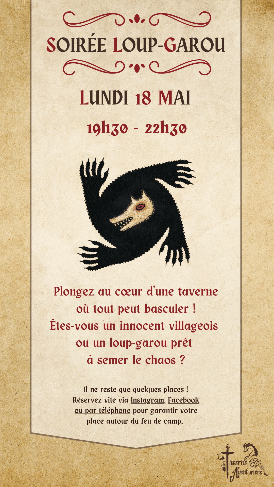 Soiree Loup Garou (Mai 2026)