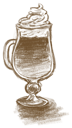 Breuvage des Bardes ( Irish coffee )