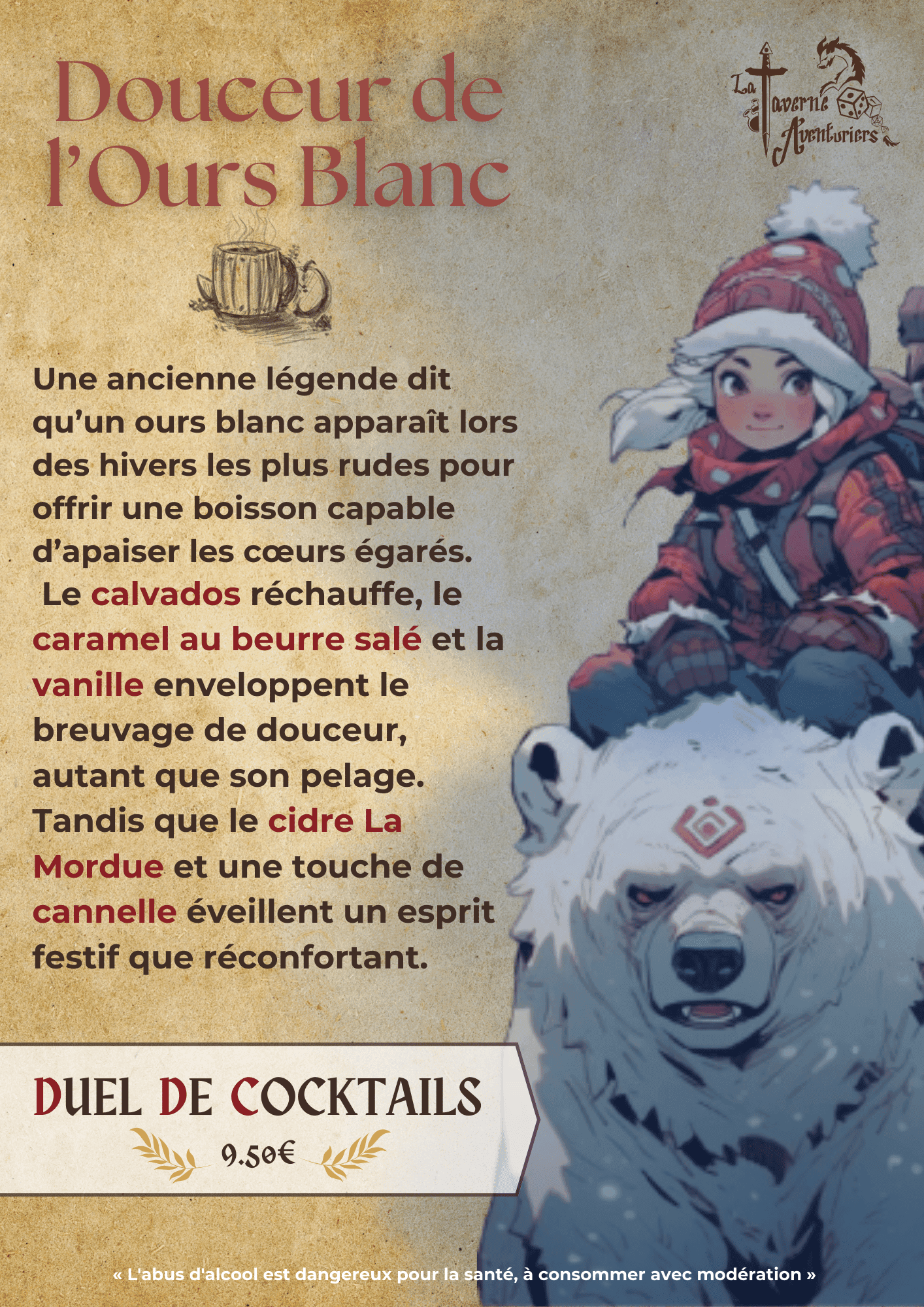La douceur de l'ours blanc
